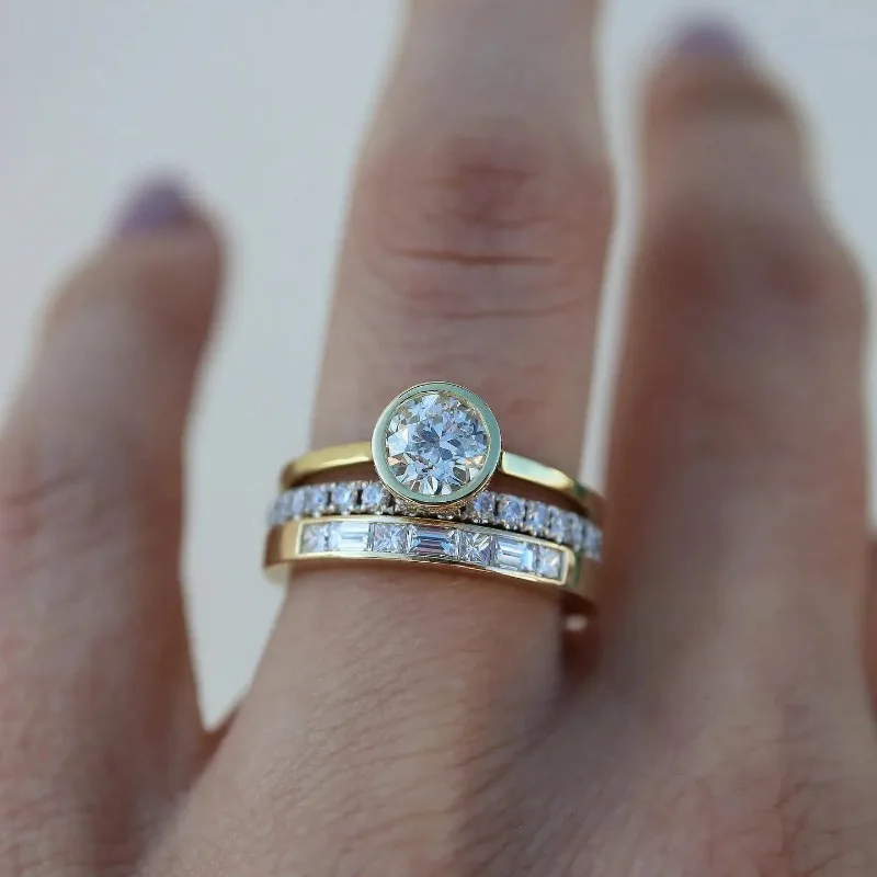 Set of Shiny Vintage Rings