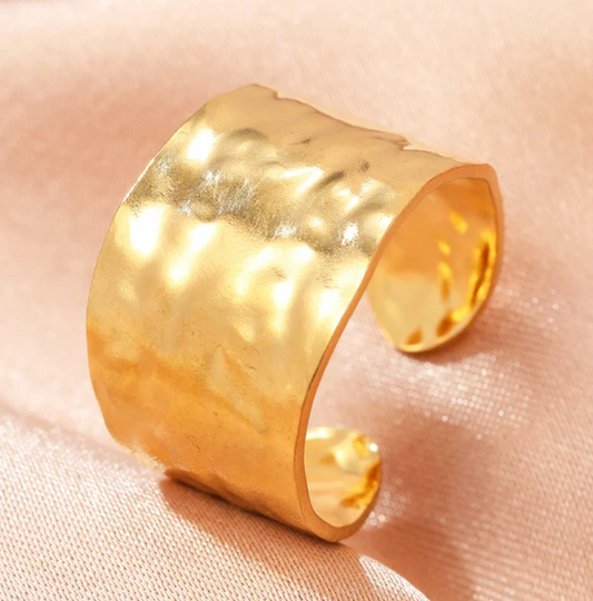 Greek Ring in 18K Gold Plating