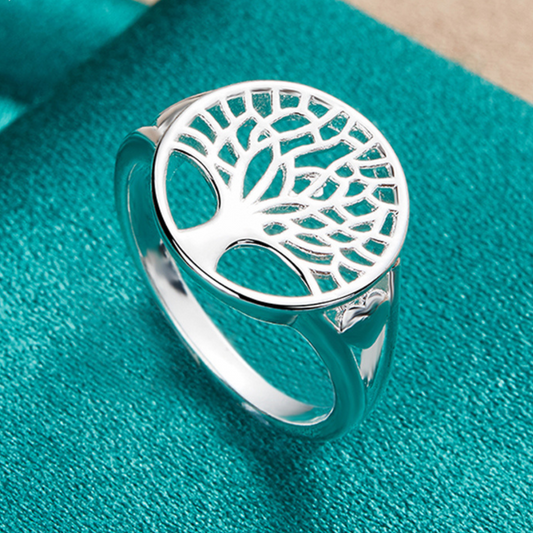 Tree of Life 925 Silver Ring