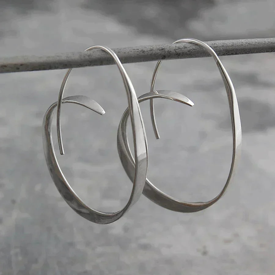 Spiral earrings
