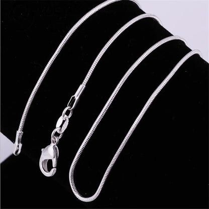 Snake Chain in 925 Silver