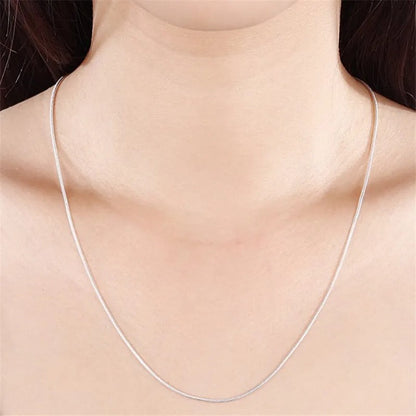 Snake Chain in 925 Silver