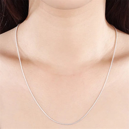 Snake Chain in 925 Silver